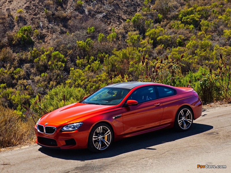 BMW M6 Coupe US-spec (F13) 2012 wallpapers (800 x 600)