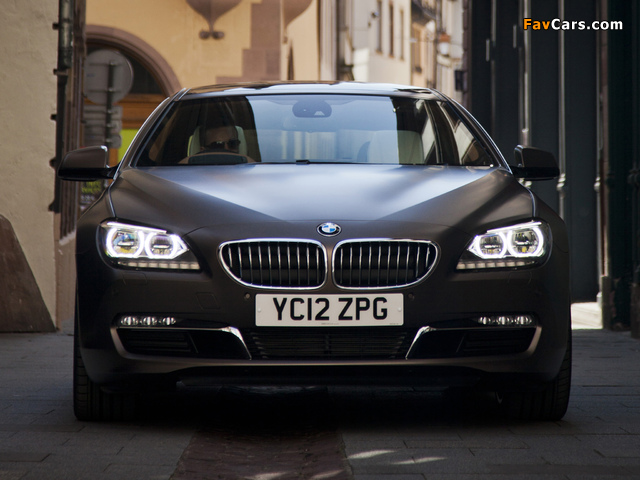 BMW 640d Gran Coupe UK-spec (F06) 2012 wallpapers (640 x 480)