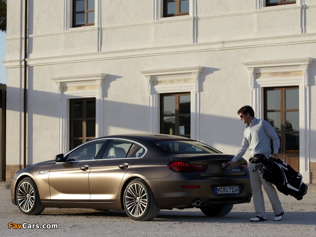 BMW 640d Gran Coupe (F06) 2012 wallpapers (640 x 480)
