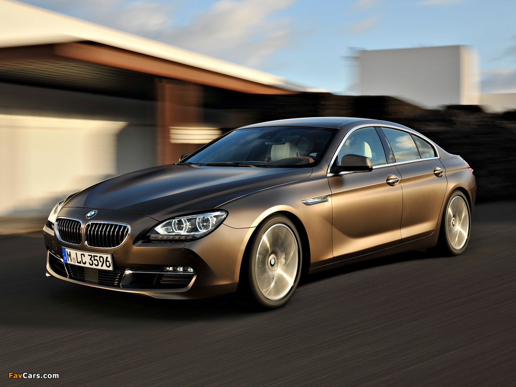 BMW 640i Gran Coupe (F06) 2012 wallpapers (1024 x 768)