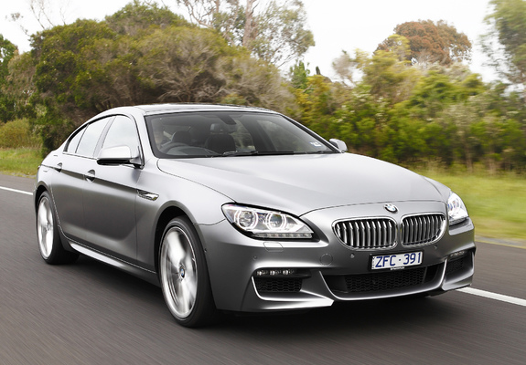 BMW 650i Gran Coupe M Sport Package AU-spec (F06) 2012 wallpapers