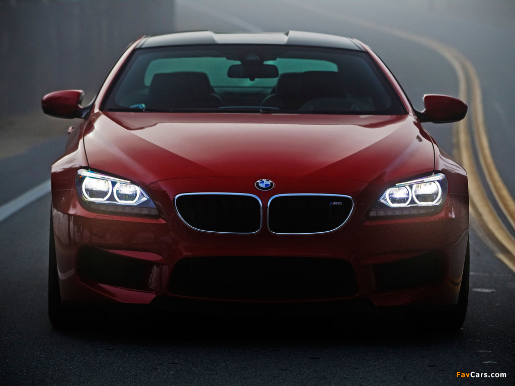 BMW M6 Coupe US-spec (F13) 2012 wallpapers (1024 x 768)