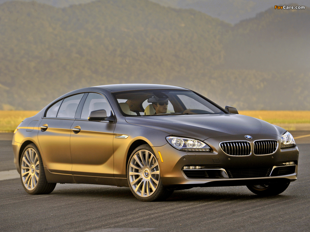 BMW 640i Gran Coupe US-spec (F06) 2012 wallpapers (1024 x 768)