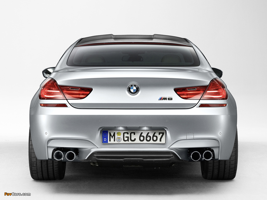 BMW M6 Gran Coupe (F06) 2013 images (1024 x 768)