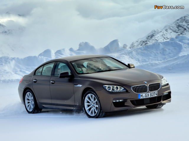 BMW 640i xDrive Gran Coupe M Sport Package (F06) 2013 images (640 x 480)