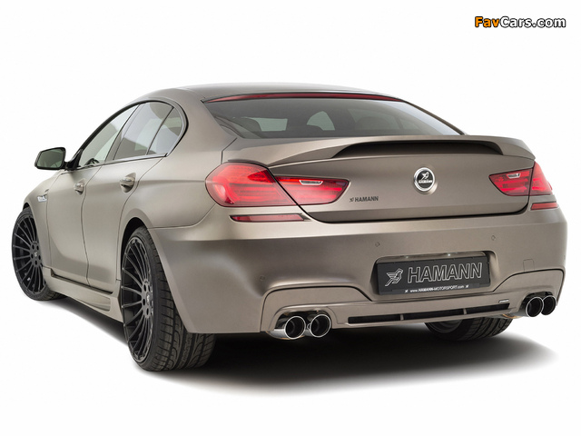 Hamann BMW 6 Series Gran Coupe M Sport Package (F06) 2013 photos (640 x 480)