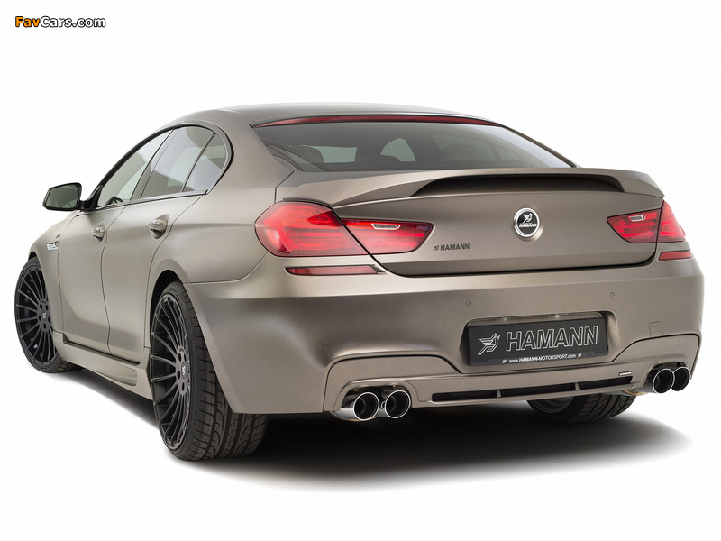 Hamann BMW 6 Series Gran Coupe M Sport Package (F06) 2013 photos (800 x 600)