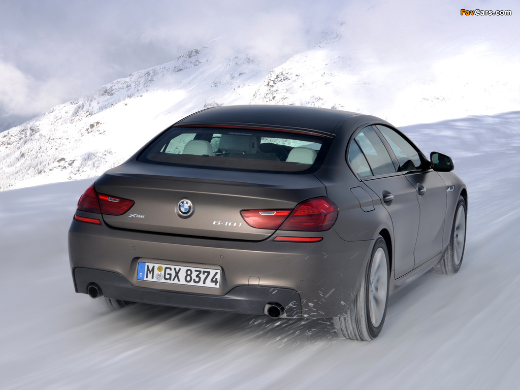 BMW 640i xDrive Gran Coupe M Sport Package (F06) 2013 photos (1024 x 768)