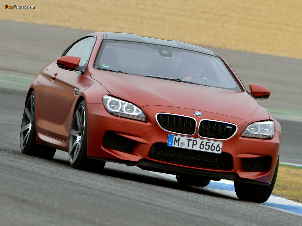 BMW M6 Coupe Competition Package (F13) 2013 pictures (1024 x 768)
