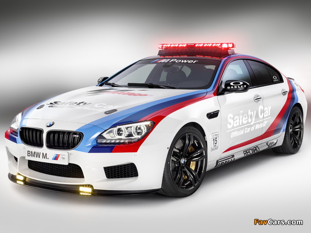 BMW M6 Gran Coupe MotoGP Safety Car (F06) 2013 pictures (640 x 480)