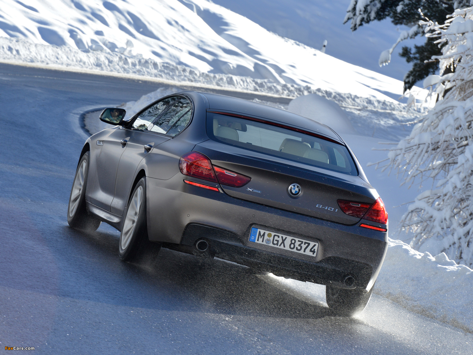 BMW 640i xDrive Gran Coupe M Sport Package (F06) 2013 pictures (1600 x 1200)