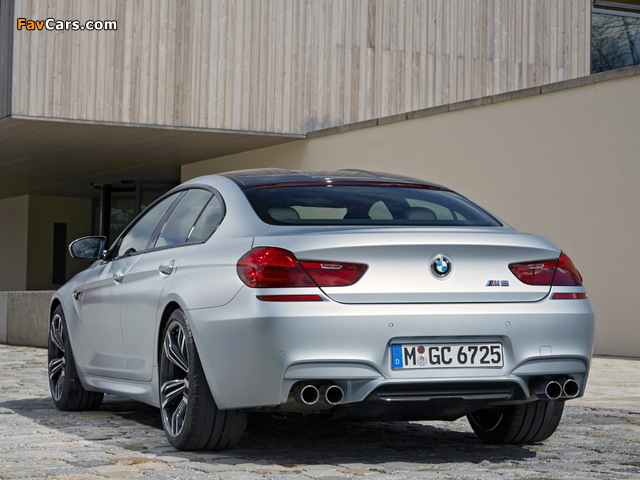 BMW M6 Gran Coupe (F06) 2013 pictures (640 x 480)