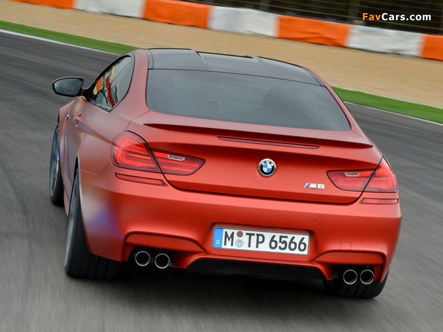 BMW M6 Coupe Competition Package (F13) 2013 wallpapers (640 x 480)