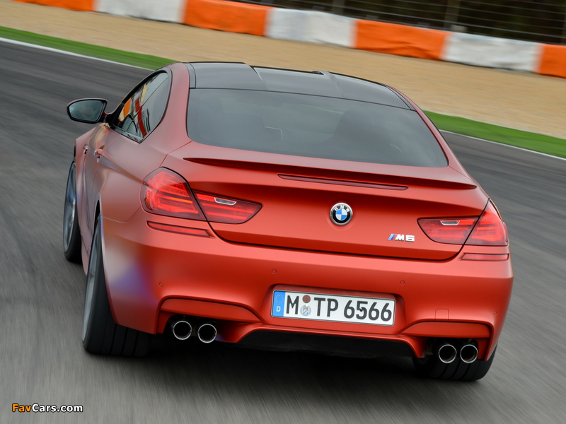BMW M6 Coupe Competition Package (F13) 2013 wallpapers (800 x 600)