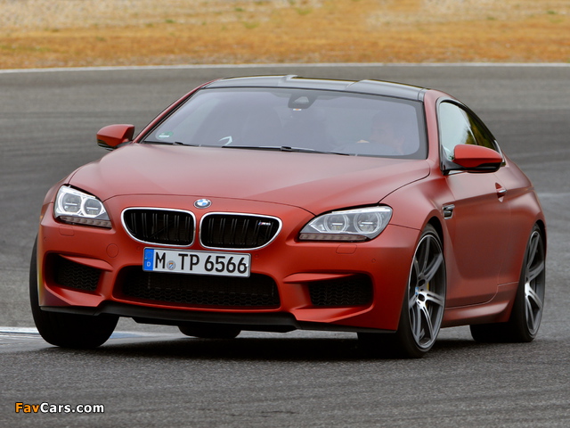 BMW M6 Coupe Competition Package (F13) 2013 wallpapers (640 x 480)