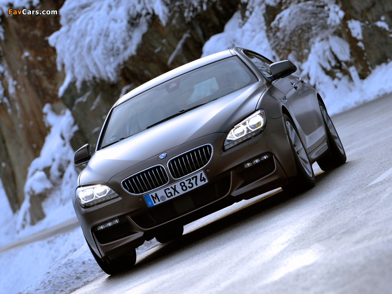 BMW 640i xDrive Gran Coupe M Sport Package (F06) 2013 wallpapers (800 x 600)