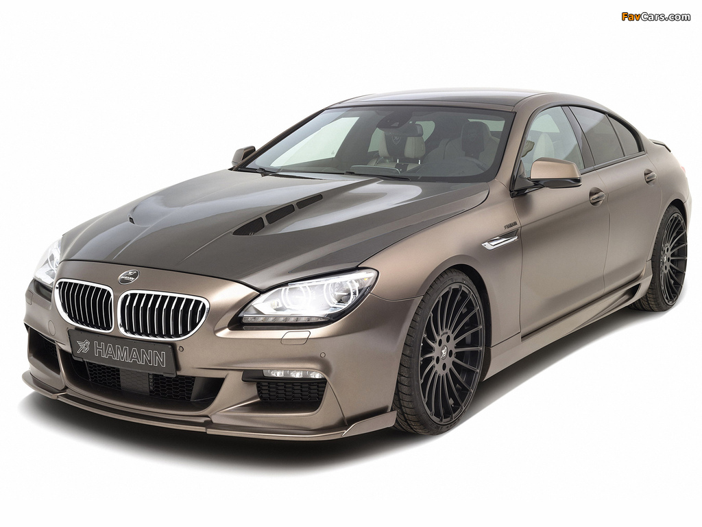 Hamann BMW 6 Series Gran Coupe M Sport Package (F06) 2013 wallpapers (1024 x 768)