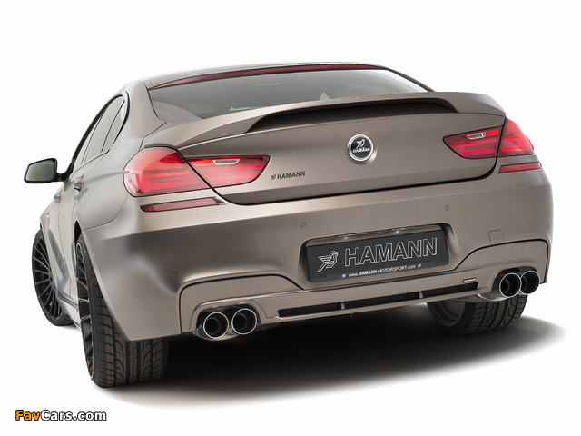 Hamann BMW 6 Series Gran Coupe M Sport Package (F06) 2013 wallpapers (640 x 480)
