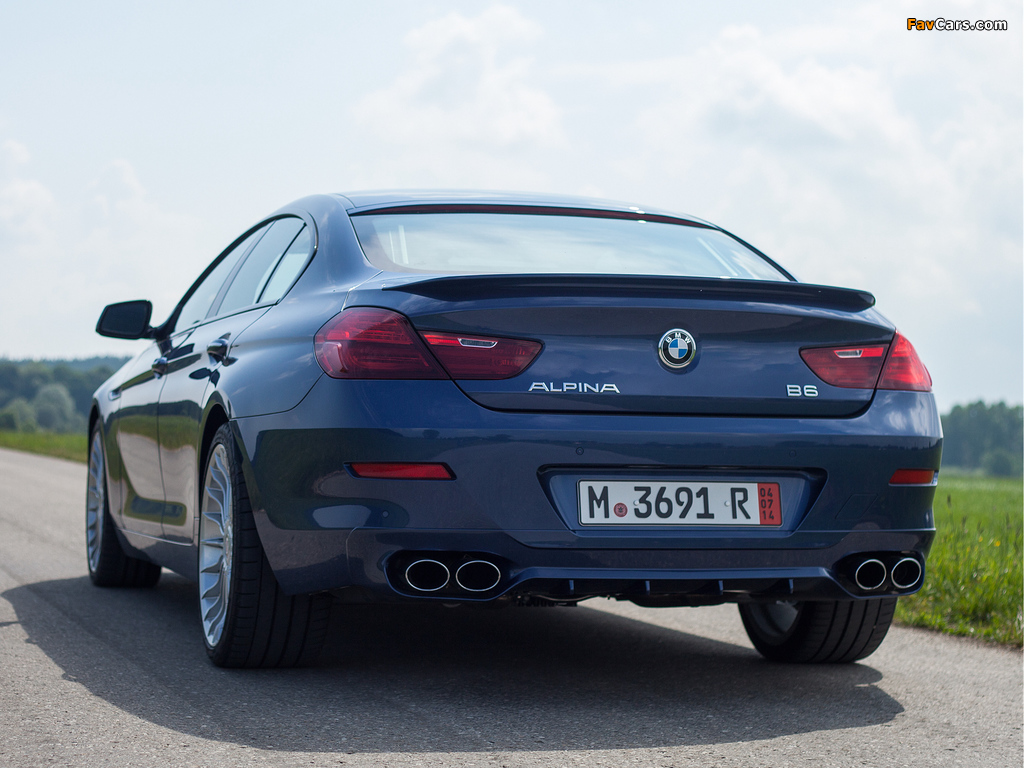 2015 Alpina B6 xDrive Gran Coupé US-spec (F06) 2014 pictures (1024 x 768)