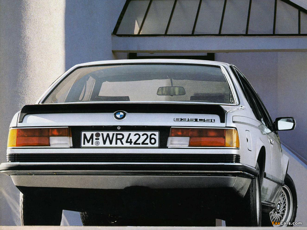 BMW 635CSi (E24) 1978–87 pictures (1024 x 768)