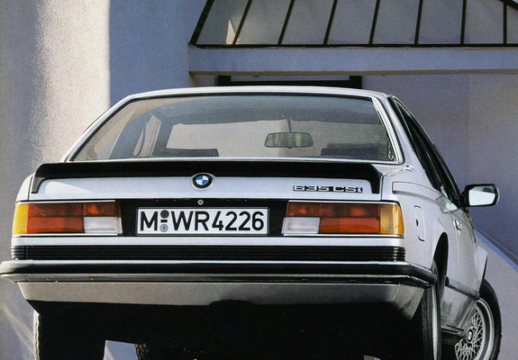 BMW 635CSi (E24) 1978–87 pictures