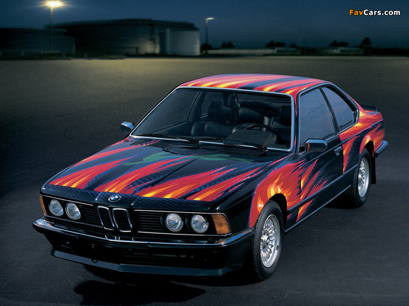 BMW 635CSi Art Car by Ernst Fuchs (E24) 1982 images (800 x 600)