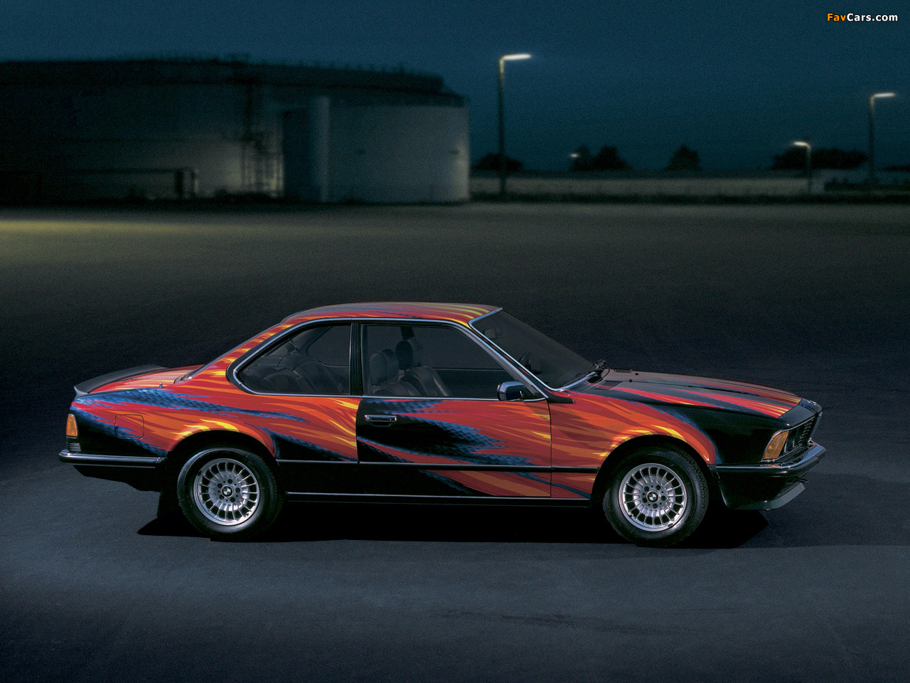 BMW 635CSi Art Car by Ernst Fuchs (E24) 1982 pictures (1280 x 960)