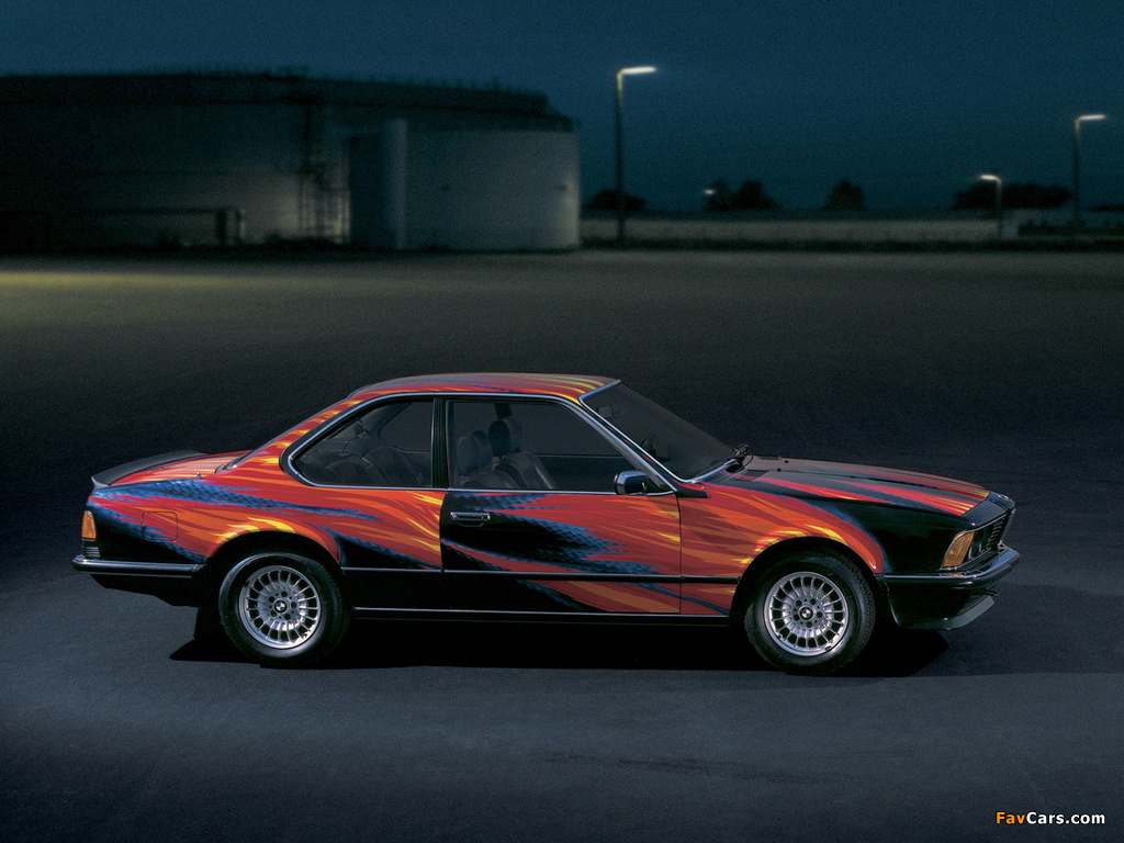 BMW 635CSi Art Car by Ernst Fuchs (E24) 1982 pictures (1024 x 768)