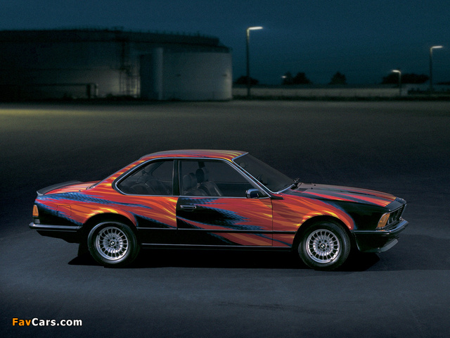 BMW 635CSi Art Car by Ernst Fuchs (E24) 1982 pictures (640 x 480)