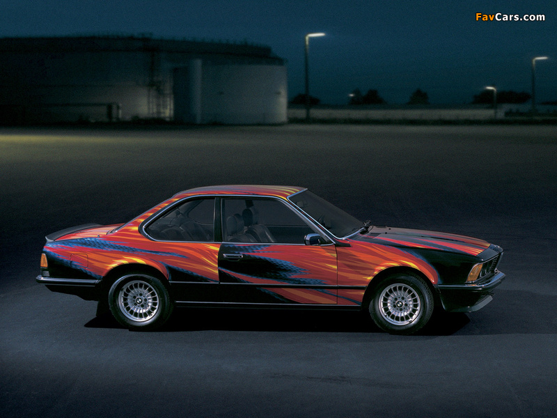 BMW 635CSi Art Car by Ernst Fuchs (E24) 1982 pictures (800 x 600)