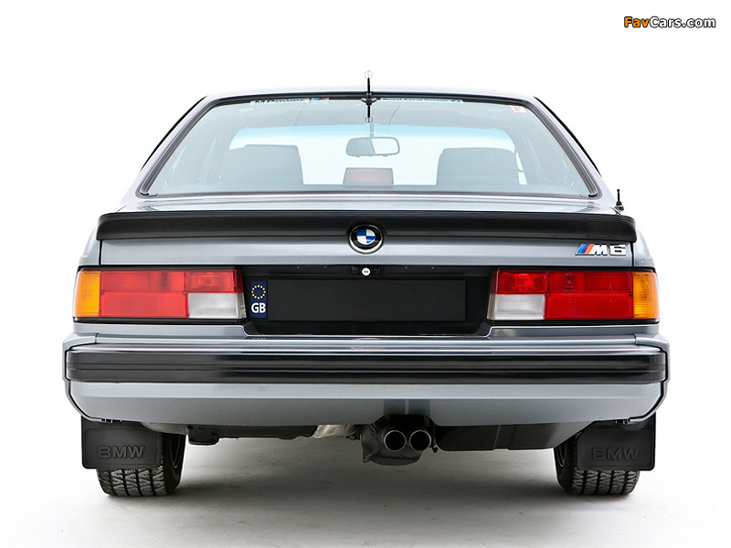 BMW M635CSi UK-spec (E24) 1984–89 pictures (800 x 600)