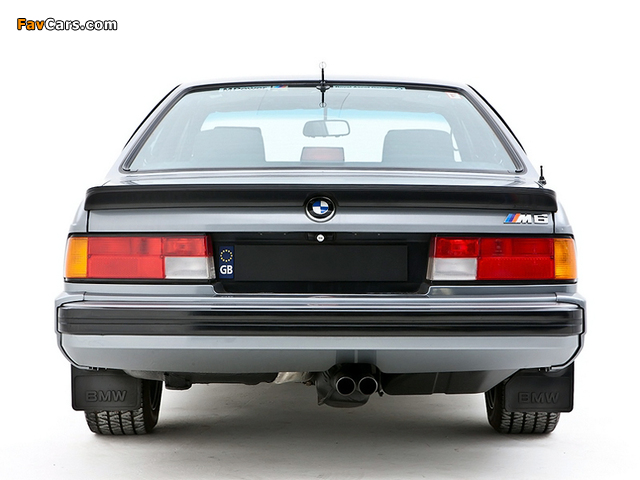 BMW M635CSi UK-spec (E24) 1984–89 pictures (640 x 480)