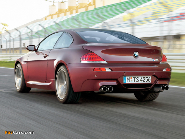 BMW M6 (E63) 2005–10 pictures (640 x 480)