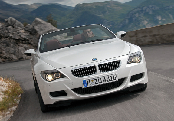 BMW M6 Cabrio (E64) 2007–10 pictures
