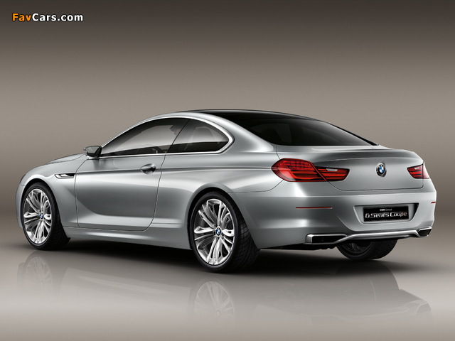 BMW 6 Series Coupe Concept (F12) 2010 pictures (640 x 480)