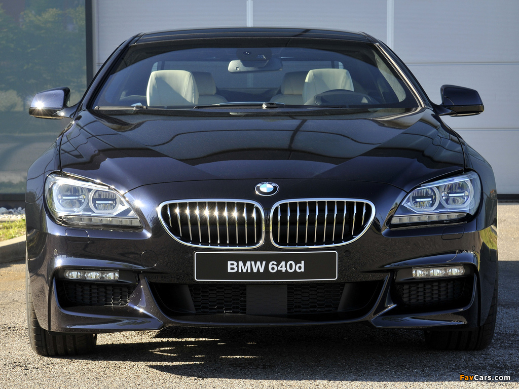 BMW 640d Coupe M Sport Package (F12) 2011 images (1024 x 768)