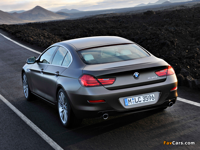 BMW 640i Gran Coupe (F06) 2012 pictures (640 x 480)