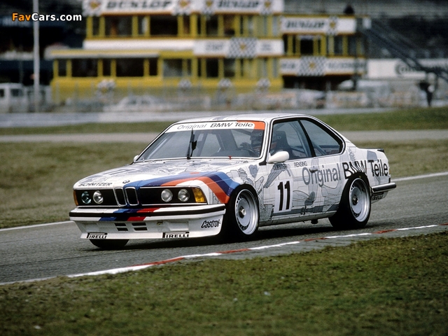 Images of BMW 635 CSi DTM (E24) 1984–88 (640 x 480)