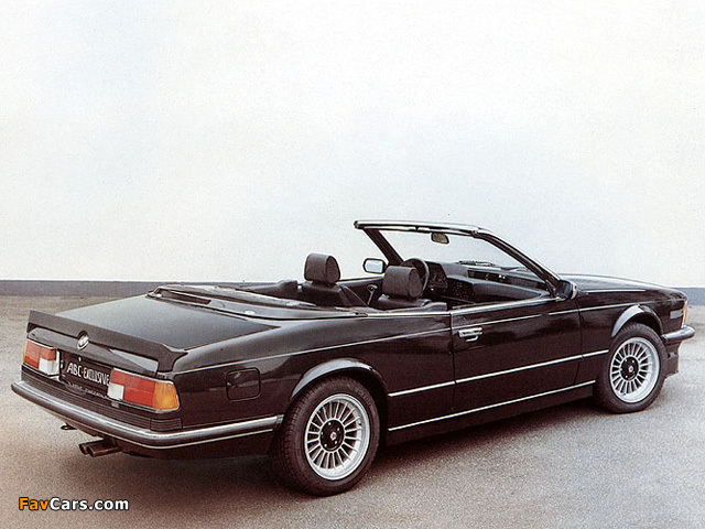 Images of ABC Exclusive BMW 6 Series Cabrio (E24) 1985 (640 x 480)