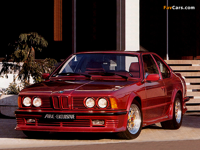 Images of ABC Exclusive BMW 6 Series (E24) 1985 (640 x 480)
