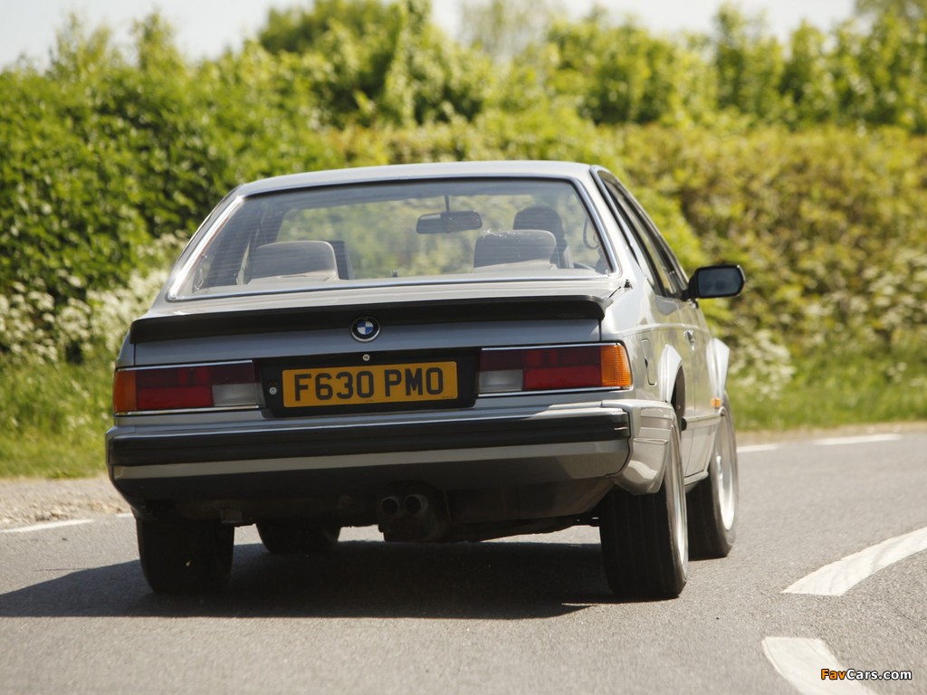 Images of BMW 635 CSi UK-spec (E24) 1987–89 (1024 x 768)