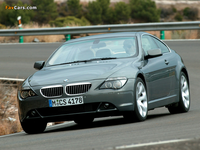 Images of BMW 645Ci Coupe (E63) 2004–07 (640 x 480)