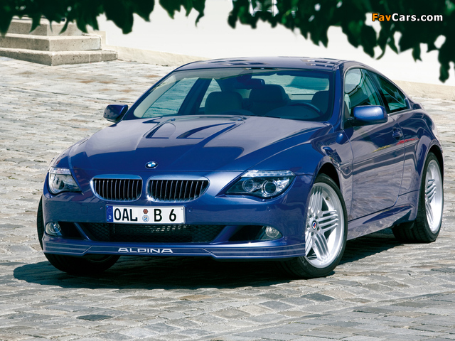 Images of Alpina B6 S Coupe (E63) 2007–10 (640 x 480)