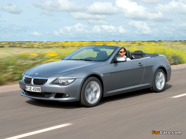 Images of BMW 650i Cabrio (E64) 2008–11 (640 x 480)