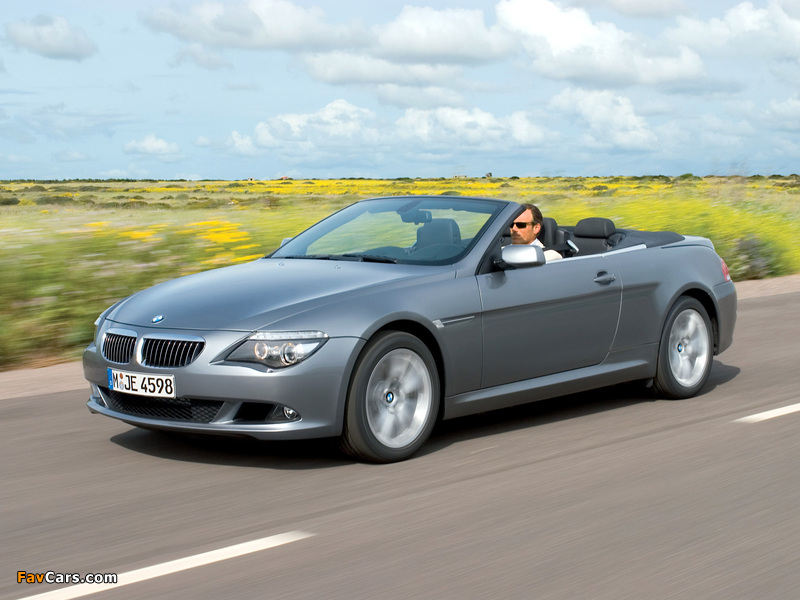 Images of BMW 650i Cabrio (E64) 2008–11 (800 x 600)