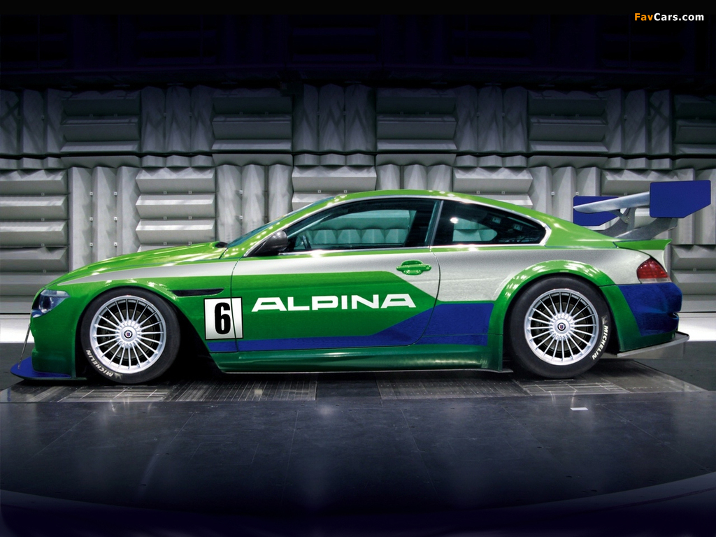 Images of Alpina V6 GT3 Coupe (E63) 2009 (1024 x 768)