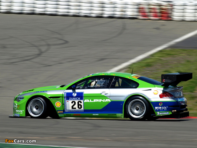 Images of Alpina V6 GT3 Coupe (E63) 2009 (640 x 480)