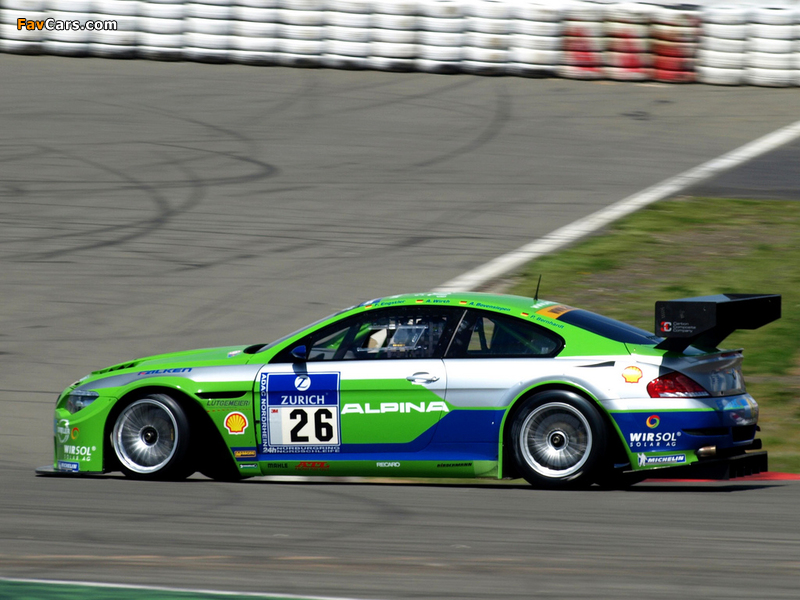 Images of Alpina V6 GT3 Coupe (E63) 2009 (800 x 600)
