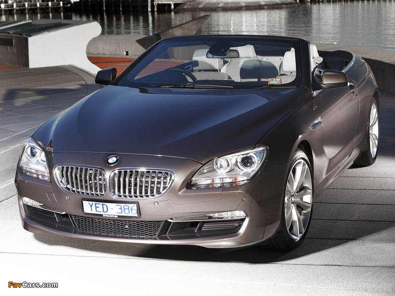 Images of BMW 650i Cabrio AU-spec (F12) 2011 (800 x 600)