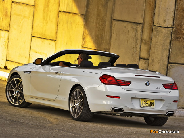 Images of BMW 650i Cabrio US-spec (F12) 2011 (640 x 480)